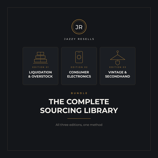 Jazzy Resells Sourcing Guide (Digital Product)
